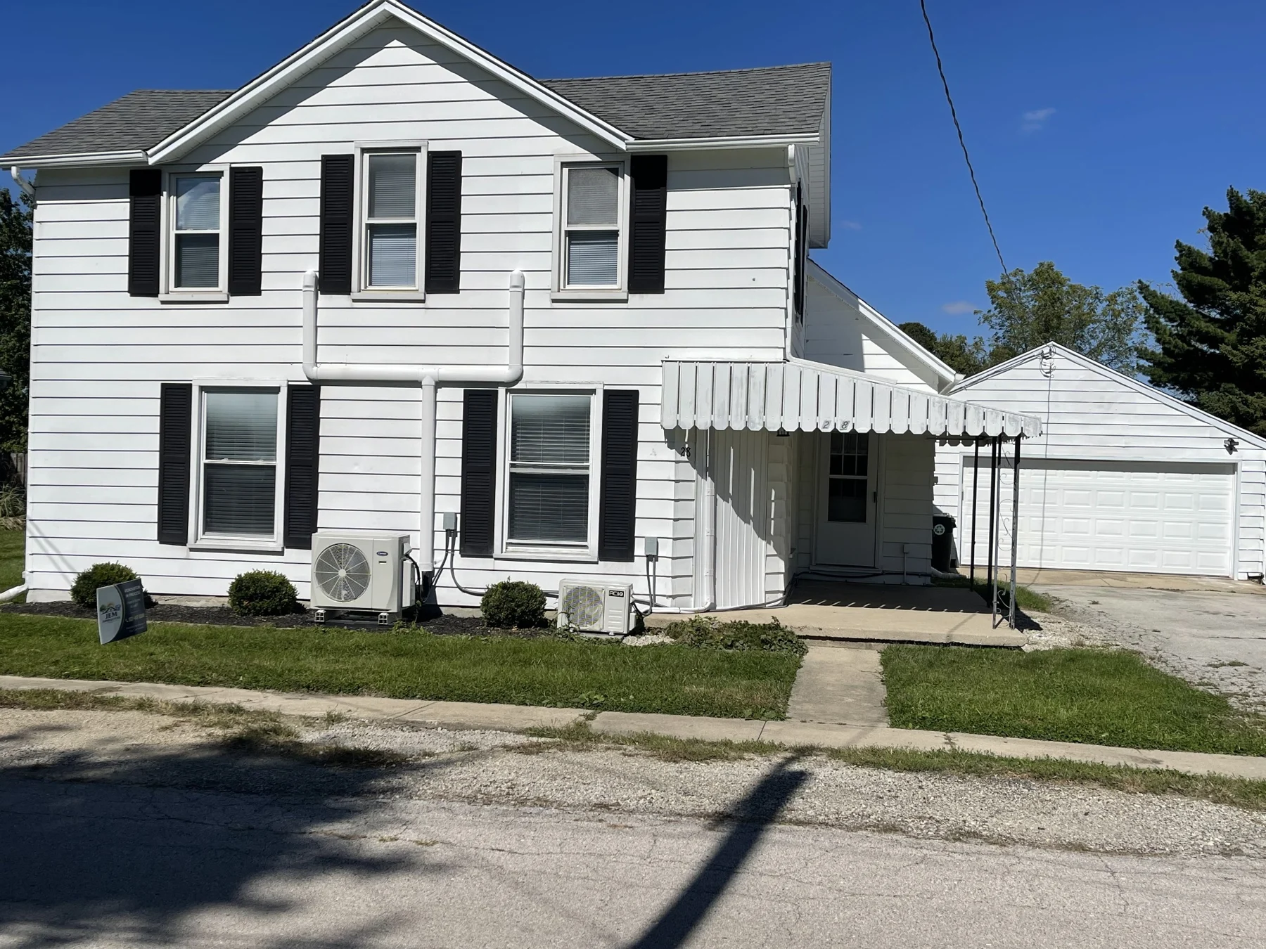 Two-story home after renovation