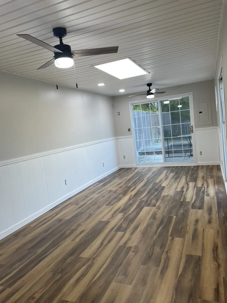 Probate house same room after renovation